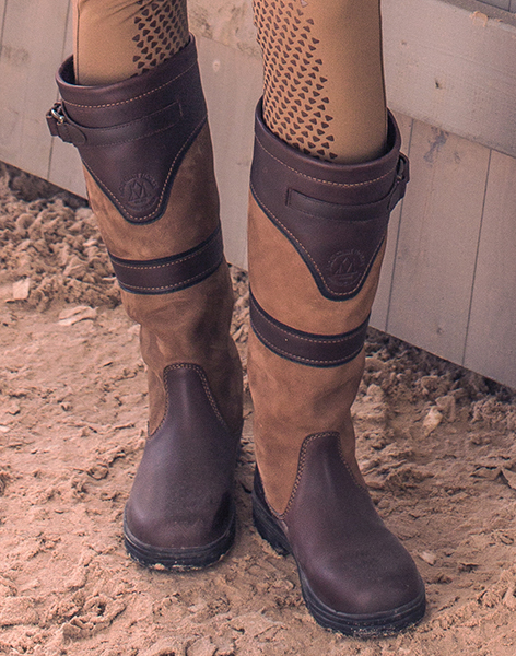 Bottes hautes en cuir d'officier britannique | Bottes d