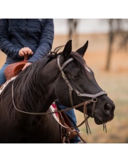 Horseware ogłowie Rambo Micklem Multibridle, anatomiczne 24h