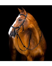Horseware ogłowie Rambo Micklem 2 Deluxe Competition, anatomiczne 24h