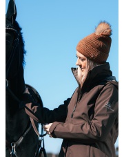 Mountain Horse czapka z pomponem Sparkle 24h