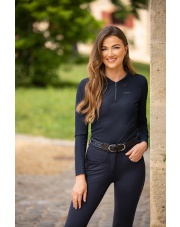 LeMieux bluzka z długim rękawem Sport Polo Navy 24h