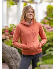 LeMieux bluza jeździecka z kapturem Hannah Apricot junior 24h