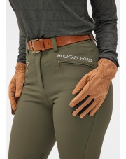 Mountain Horse rękawiczki jeździeckie, skórzane 24h