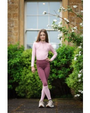 LeMieux legginsy jeździeckie Orla Junior Rosewood 24h