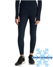LeMieux legginsy jeździeckie Ella Winter Navy junior