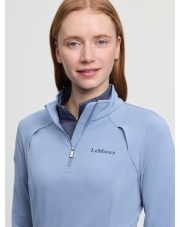 LeMieux bluza polarowa jeździecka Frances Powder Blue