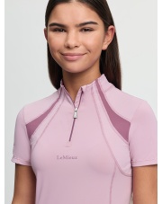 LeMieux koszulka młodzieżowa Mia Mesh Base Layer Fondant