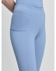 LeMieux legginsy jeździeckie Orla Powder Blue junior