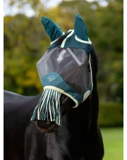 LeMieux maska przeciw owadom Visor-Tek z frędzelkami 24h