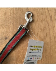 DRUGA SZANSA Horseware smycz dla psa 2m Amigo czerwona